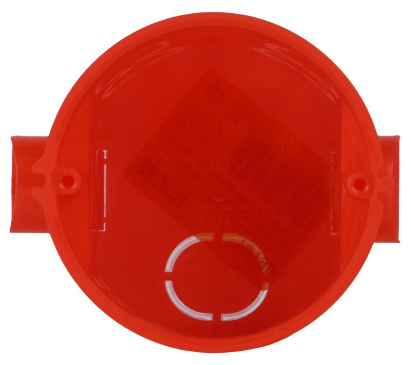 Коробка установочная СП 60х62мм IP30 блочная углублен. красн. Ruvinil 10190