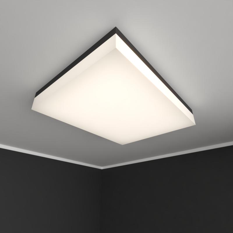 Светильник светодиодный RVE-LBх-LUMO-CUADRO-830-N 44Вт 4000К 830х310х130мм прямоугольник накладной бел. RVElektro RVE00002330