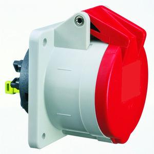Розетка встраиваемая 32А 5п 3P+N+PE 6ч 400В IP54 Quick-Connect Bals 13509