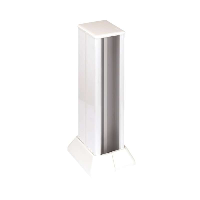 Мини-колонна 2-сторонняя на 6-мод. CIMA 471х126.5(158)х109.5(181)мм Simon Connect бел. ALC323-9