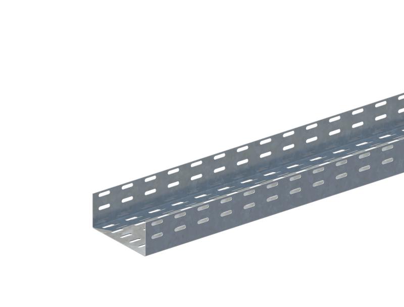 Лоток прямой перфорированный 150х80 L3000 1.2мм ЛМс-П 150х80-1.2ц УТ2.5 СОЭМИ Н0122112533