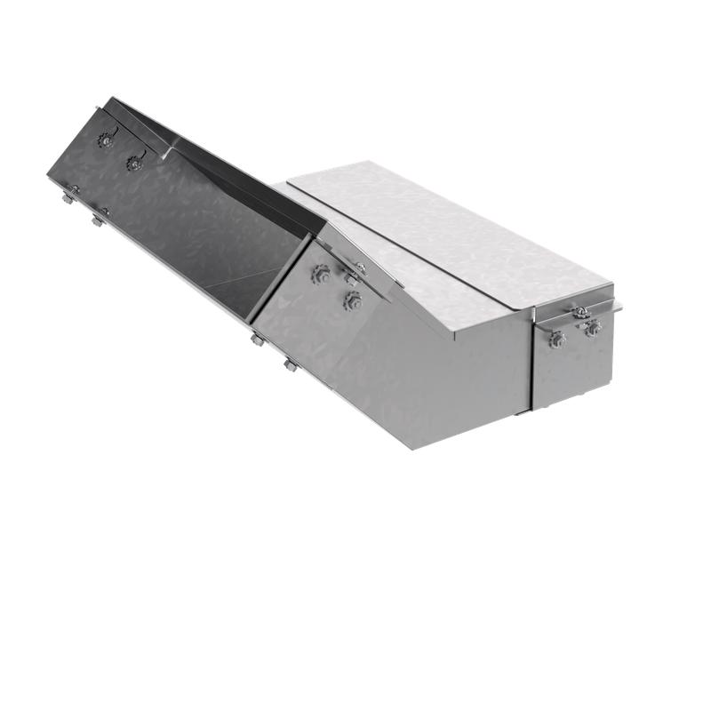Короб угловой вверх 45град. КУ45В.200.50.365.1.5.1 СОЭМИ Н7233205271