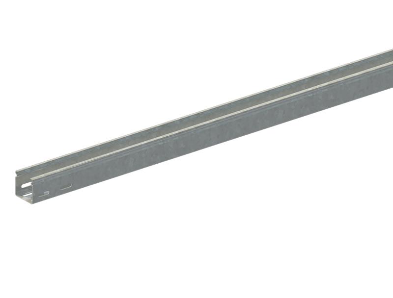 Лоток листовой неперфорированный 50х50 L2000 сталь 1мм ЛМс-ПЗН цУТ2.5 оцинк. СОЭМИ Н0122141321