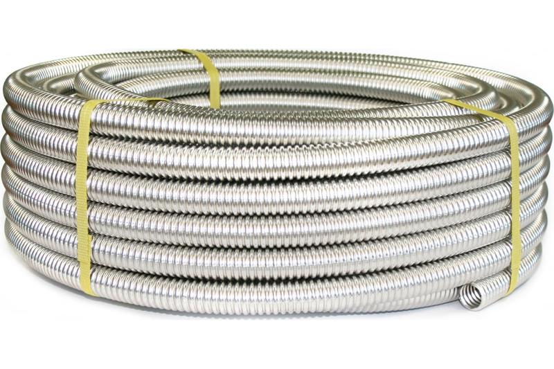 Труба гофрированная отожженная SS304 20А нерж. сталь (дл.30м) Stahlmann 2217465