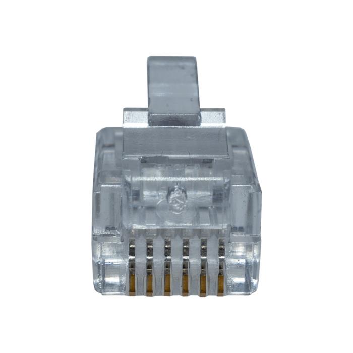 Коннектор 6P6C (RJ-11) (уп.100шт) SUPRLAN 10-0228