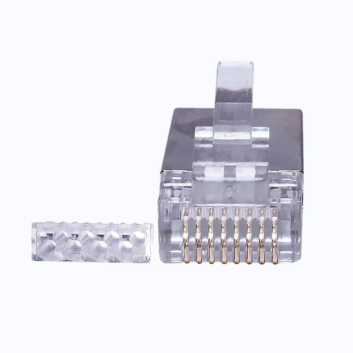 Коннектор 8P8C FTP 6 3U (RJ-45) (уп.100шт) SUPRLAN 10-0202