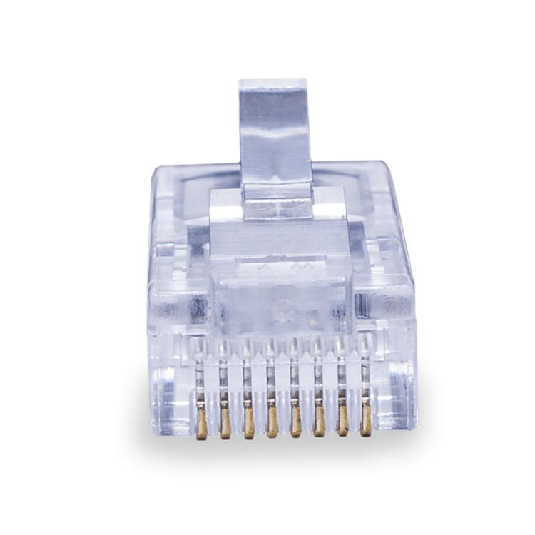 Коннектор 8P8C UTP 5e 50U (RJ-45) (уп.100шт) SUPRLAN 10-0207