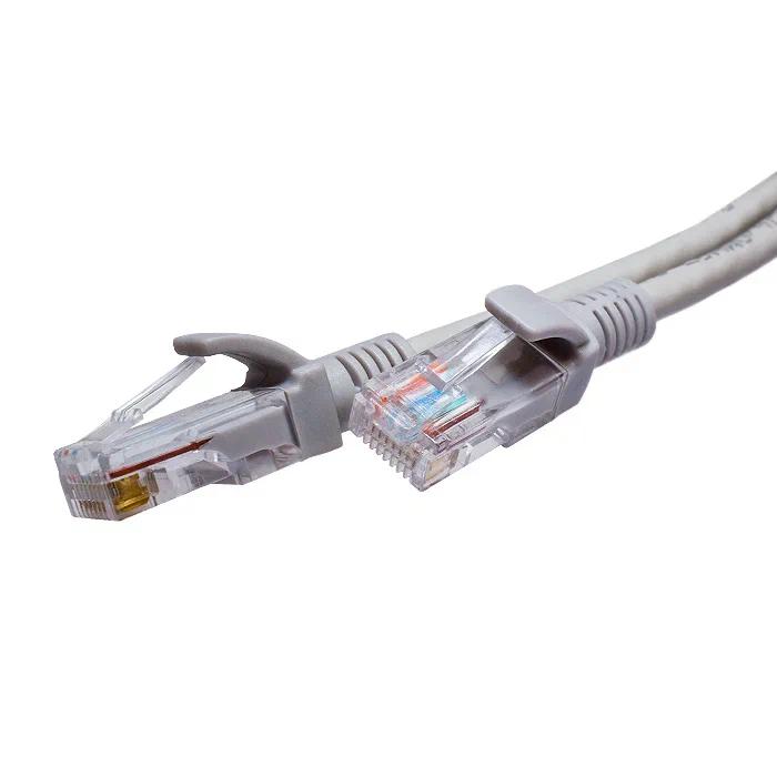 Патч-корд кат.5E UTP 4х2 26AWG (7х0.16мм) Cu LSZH 1.5м бел. SUPRLAN 10-0181-5