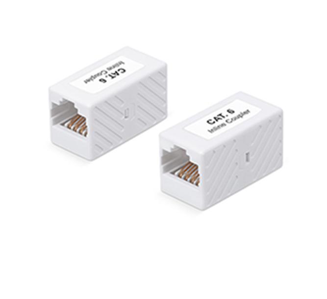 Соединитель проходной 8P8C (RJ-45) UTP Cat.6 SUPRLAN 10-0358