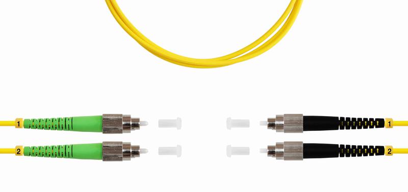Патч-корд ВО SM(G.652.D) FC/APC-FC/UPC 3.0мм duplex LSZH 10м SUPRLAN 09-0606