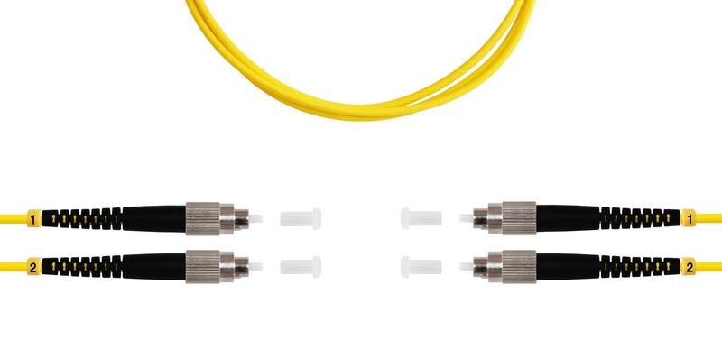 Патч-корд ВО SM(G.652.D) FC/UPC-FC/UPC 3.0мм duplex LSZH 10м SUPRLAN 09-0621