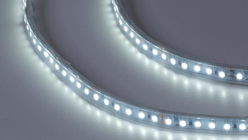Лента светодиодная стандарт 3528 120LED/м 9.6Вт/м холод. бел. 24В IP66 со скотчем 3М (уп.5м) SWG Standard 00-00014780