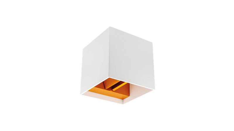 Светильник настенный BIG-KUB LWA803L-WH-WW 12Вт 3000К IP65 бел. DesignLed 00-00003399