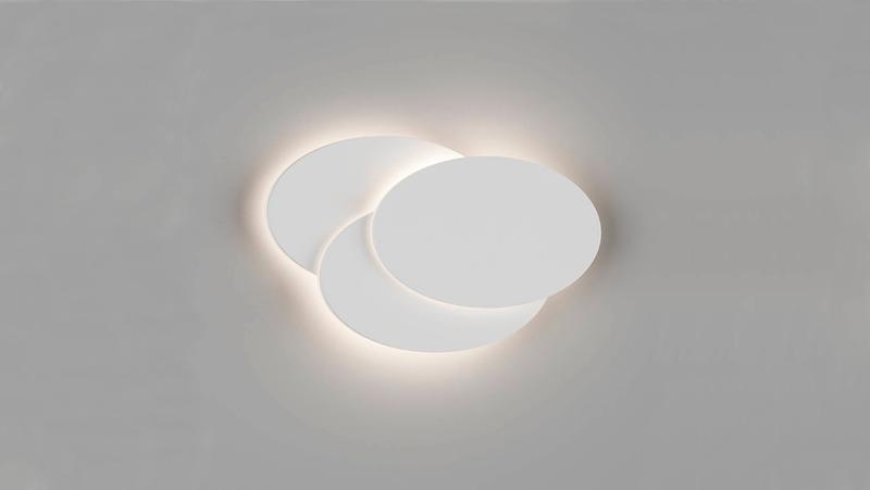 Светильник настенный O-SHADE GW-6809R-12-WH-WW 12Вт 3000К IP20 бел. DesignLed 00-00003204