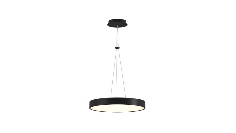 Светильник потолочный LED P0169-600A-BL-WW 76Вт 3000 черн. DesignLed 00-00002819