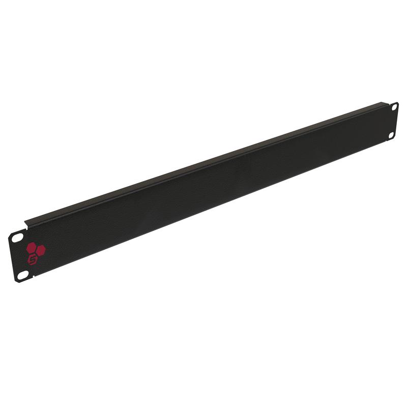 Фальш-панель 1U RAL 9004 черн. SYSMATRIX BP 0118.900