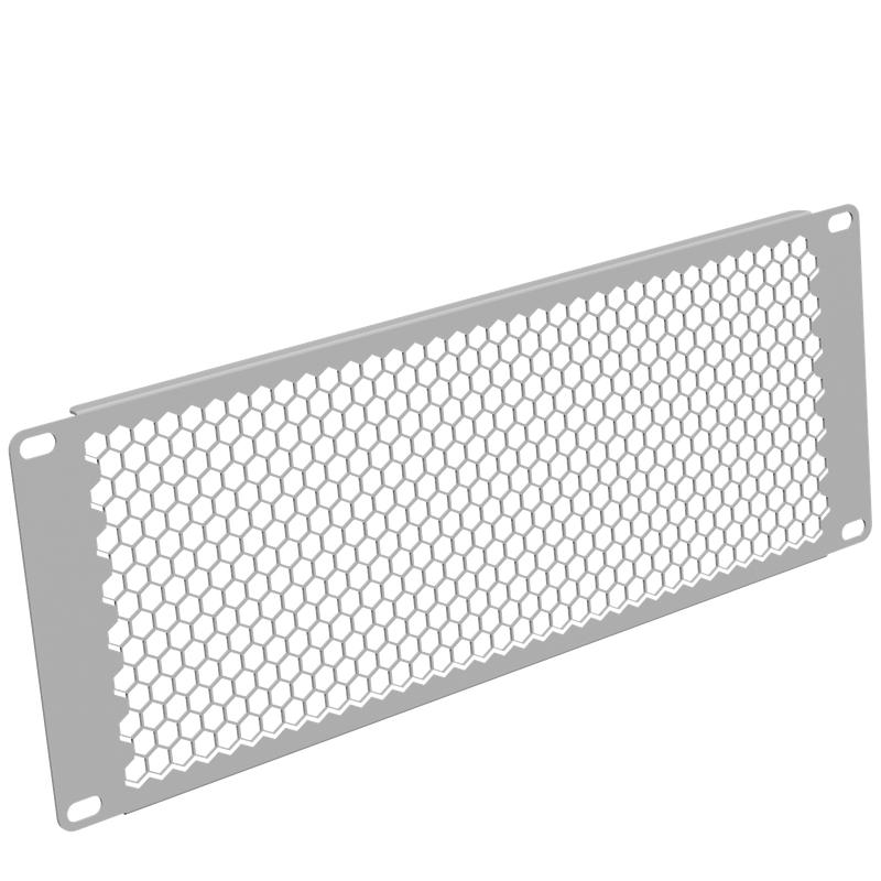 Фальш-панель 4U перфорир. RAL 7035 сер. SYSMATRIX BP 0048.700