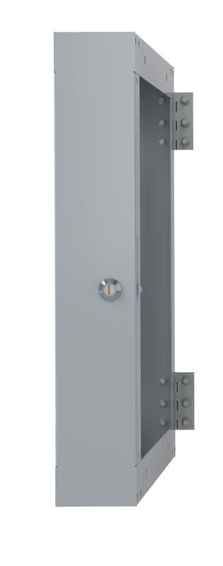 Секция задняя для настен. шкафа 9U RAL 7000 темн./сер. SYSMATRIX WP DS.09.7000