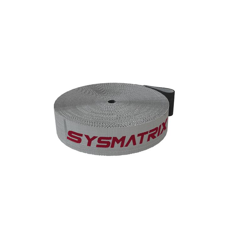 Лента-липучка 16х5000мм черн. (рулон) SYSMATRIX ROL 169BK