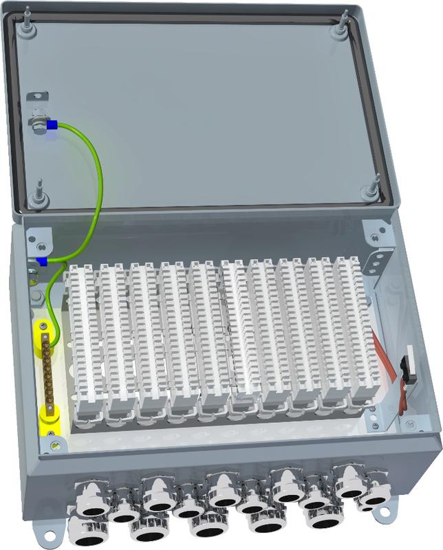 Коробка монтажная IP66 240х300х130мм КМ-7-10 Тахион 40009