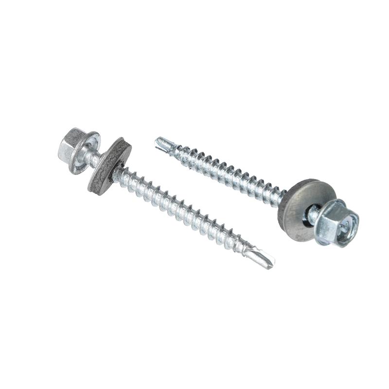 Саморез кровельный 6.3х51 с буром оцинк. (коробка) (уп.5кг) Tech-Krep/Zitar 144793