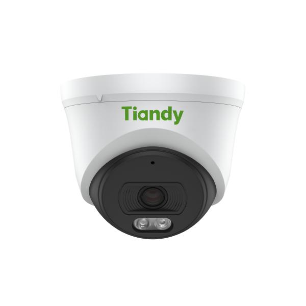 Видеокамера IP Turret 2мпх 2.8мм с микрофоном POE/12V LED/IR TC-C32XN I3W/E/Y/2.8mm/V4.2 Tiandy 00-01019558