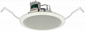 Громкоговоритель PC-648R потолочный с пружинным фиксатором 6/3/1Вт TOA 222798