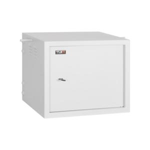 Шкаф антивандальный 19дюйм 9U 600х501х545мм настенный сер. NIKOMAX TWS-096054-M-GY
