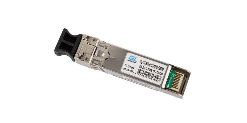 Модуль SFP+CWDM 10Гбит/с два волокна SM 2xLC 1470нм 24dB NIKOMAX GL-OT-ST24LC2-1470-CWDM