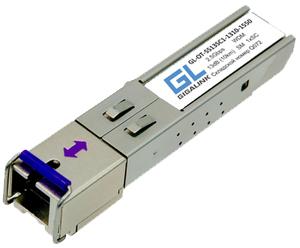 Модуль SFP WDM 25Гбит/с одно волокно SM SC Tx:1310/Rx:1550нм 13дБ до 20км NIKOMAX GL-OT-SS13SC1-1310-1550