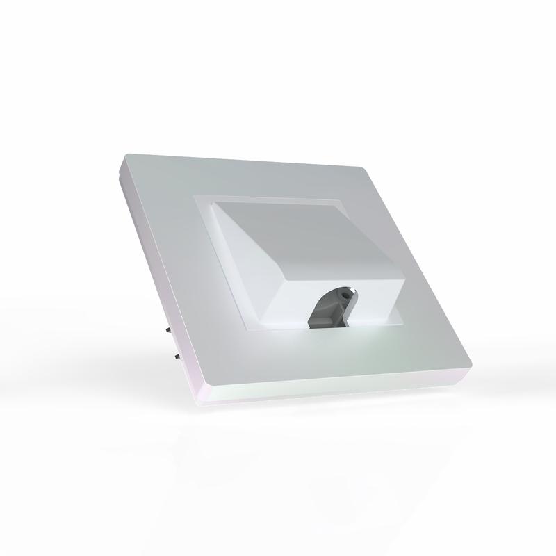 Вывод кабеля СП Pixel IP20 механизм перламутр. TOKOV ELECTRIC TKE-PX-CP-C04