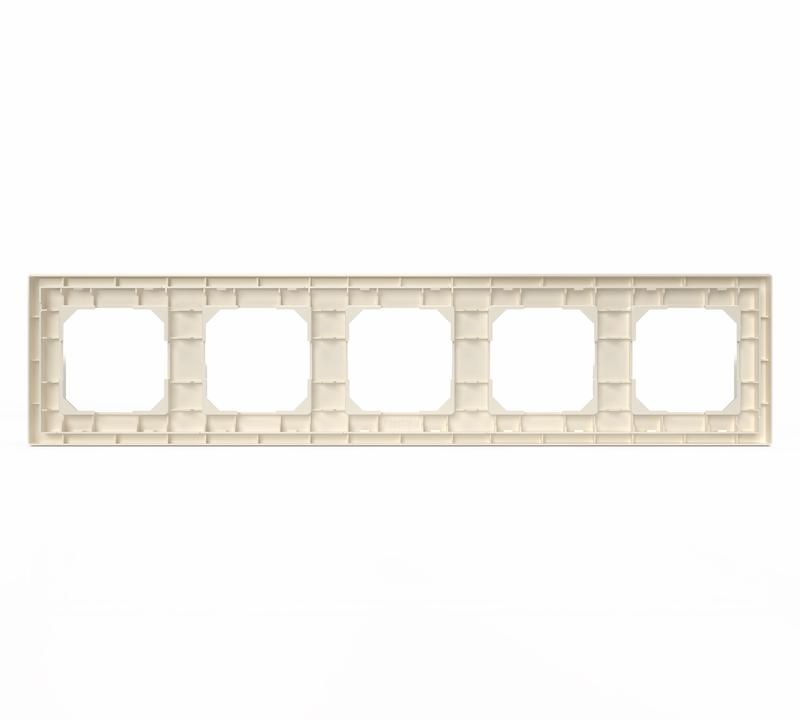 Рамка 5-м Pixel беж. TOKOV ELECTRIC TKE-PX-RM5-C02