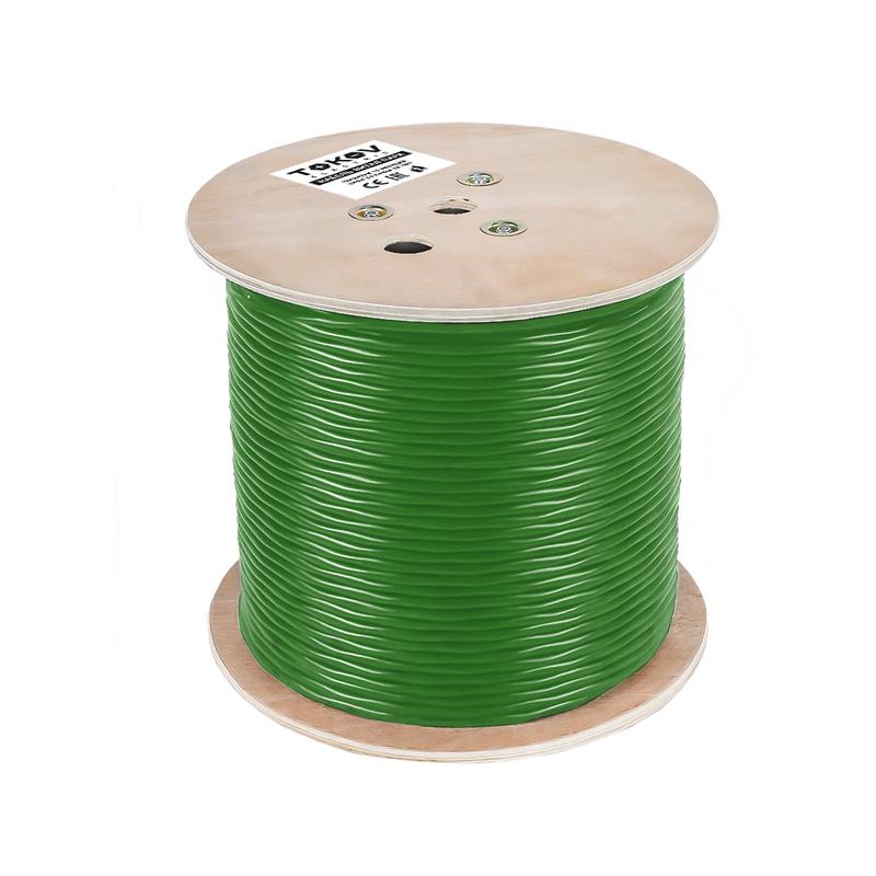 Кабель витая пара F/UTP 4х2х23AWG (0.57мм) кат.6 PVCLS нг (А)-LSLTx Fluke tested (м) PRO TOKOV ELECTRIC TKP-C11-F42-6-RU-LSLTx
