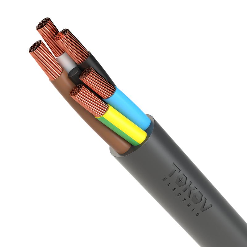 Кабель TOKOV ELECTRIC КГВВнг(А)-LS 5х4 (N PE) 380/660-2 (м) 10789