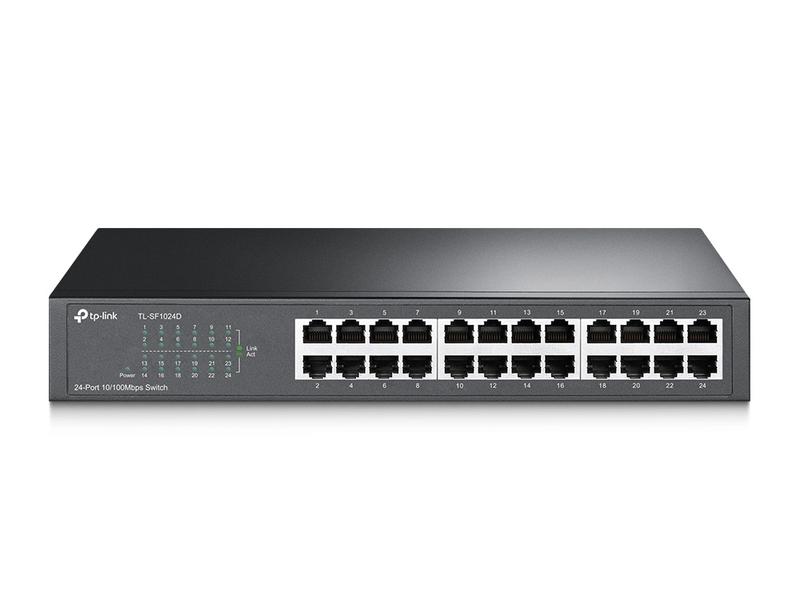 Коммутатор TL-SF1024D 24-портовый 10/100Мбит/с настол./монтируемый в стойку TP-Link 1200083