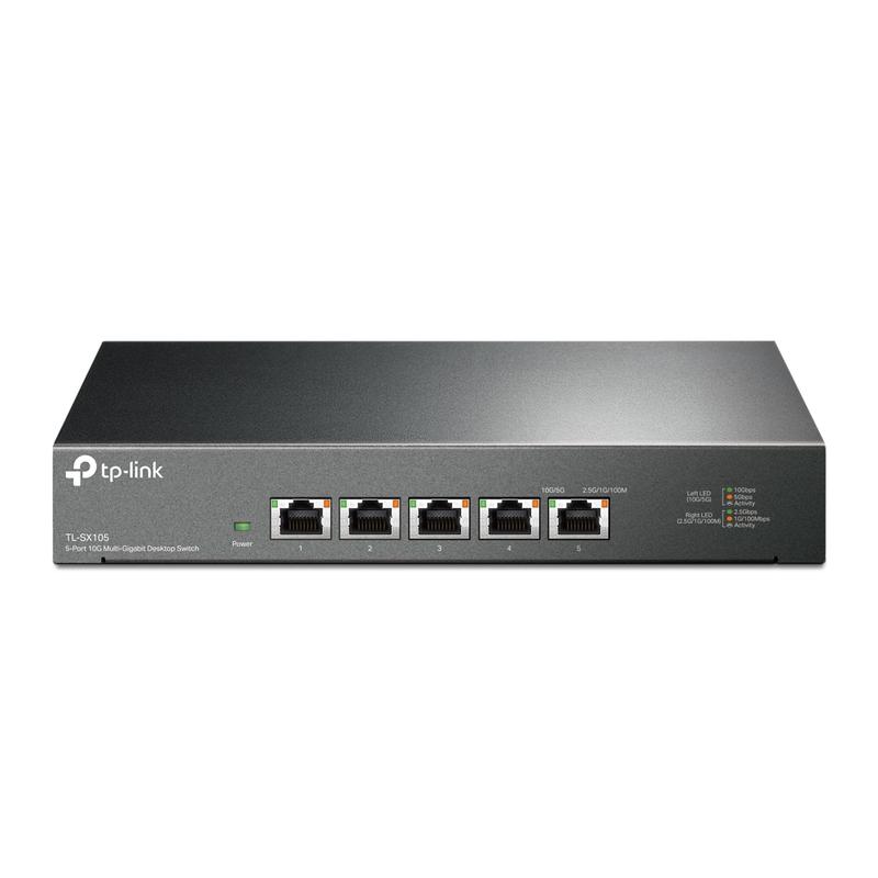 Коммутатор TL-SX105 5-портовый 10Гбит/с настол. TP-Link 1845621