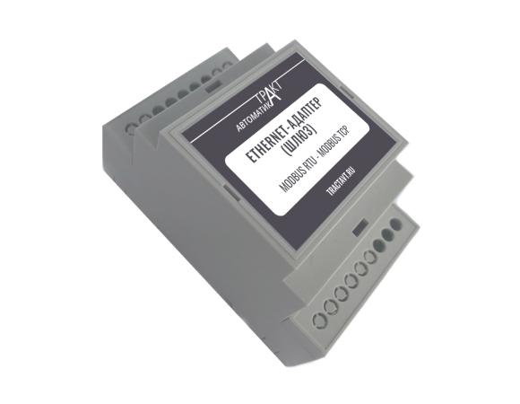 Адаптер-Ethernet MAC501TCP-R Modbus RTU Ethernet+Switch Тракт-Автоматика 501-001