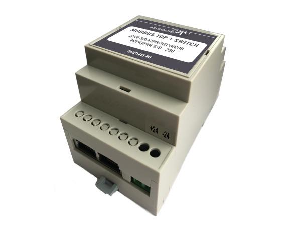 Адаптер-Ethernet электросчетчика СЭТ-4ТМ MAC501TCP-R-СЭТ-4ТМ (Ethernet+Switch) СЭТ-4ТМ Тракт-Автоматика 501-005