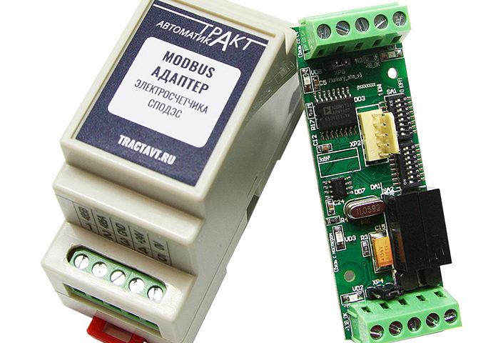 Адаптер приборов учета Меркурий с протоколом СПОДЭС (МАС301) MODBUS Тракт-Автоматика 301-005
