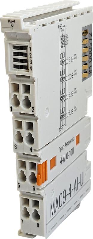 Блок ВВ MAC9-4-AI-U Тракт-Автоматика 901-009
