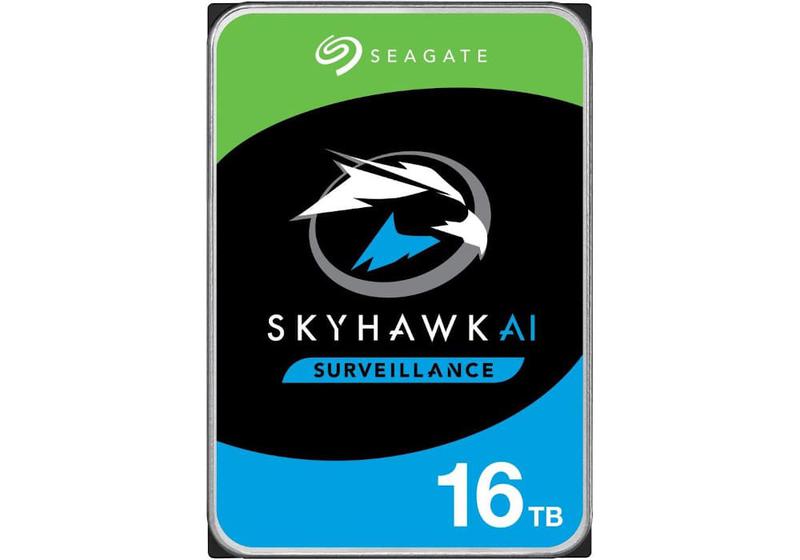 Диск жесткий (HDD) 16Тбайт 3.5дюйм SEAGATE SATA III TRASSIR SkyHawkAI ST16000VE002