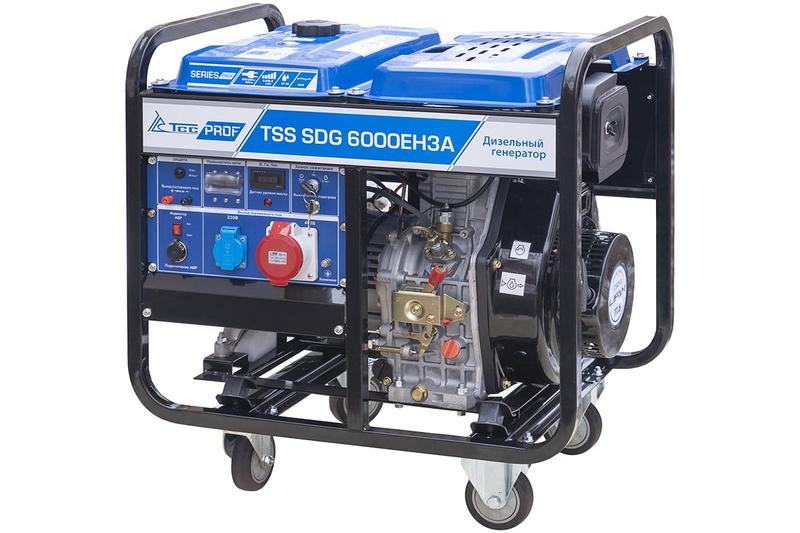 Электростанция/генератор дизельный TSS SDG 6000EH3A ГК ТСС 077016