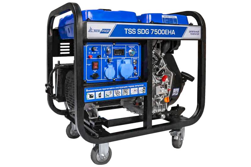Электростанция/генератор дизельный TSS SDG 7500EHA ГК ТСС 200026