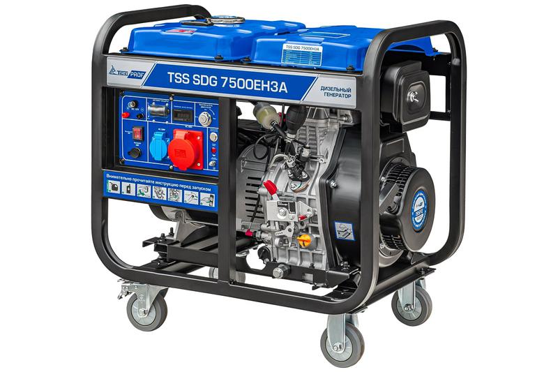 Электростанция/генератор дизельный TSS SDG 7500EH3A ГК ТСС 200027