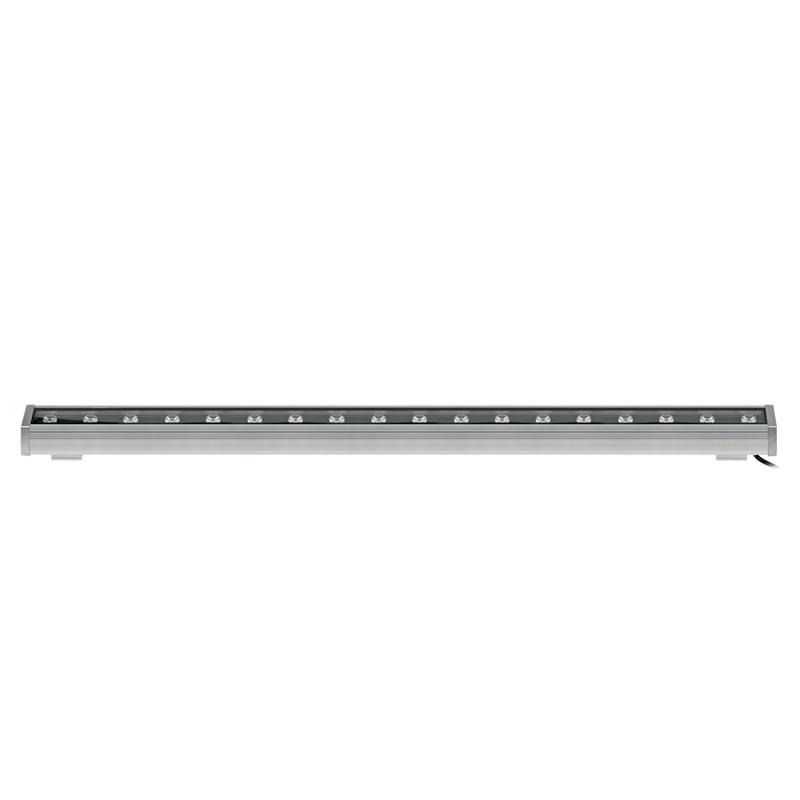 Прожектор светодиодный ULF-L52-36W/2700K/L100 220V IP65 SILVER линейный 1000мм тепл. бел. свет 2700К3200лм алюм. Uniel UL-00008365