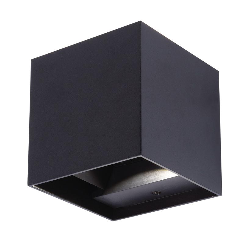 Светильник ULU-S55B-2х3W/3000К+4000К+6000К IP65 уличный BLACK Uniel UL-00010853