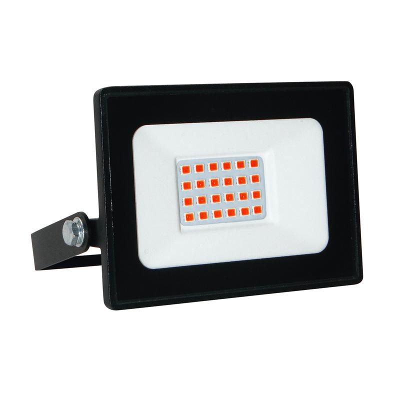 Прожектор светодиодный ULF-Q517 20W/RED 20Вт IP65 220-240В красн. свет BLACK Volpe UL-00011651