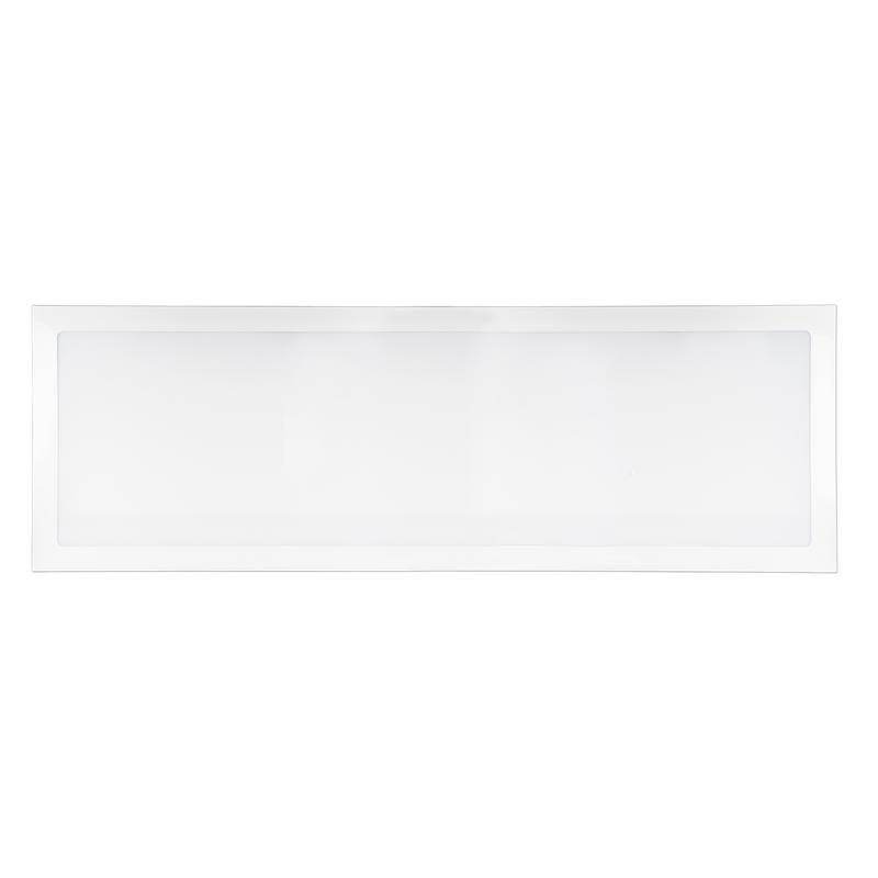Светильник светодиодный ULP-30120 40W/4000K/EMG IP54 CLIP-IN CUATRO OPAL SMOOTH 40Вт 4000К IP54 4700лм 1200х300х50мм потолочн. встраив. бел. равномерный свет с БАП в комплекте с источником питания сталь. Uniel UL-00012329