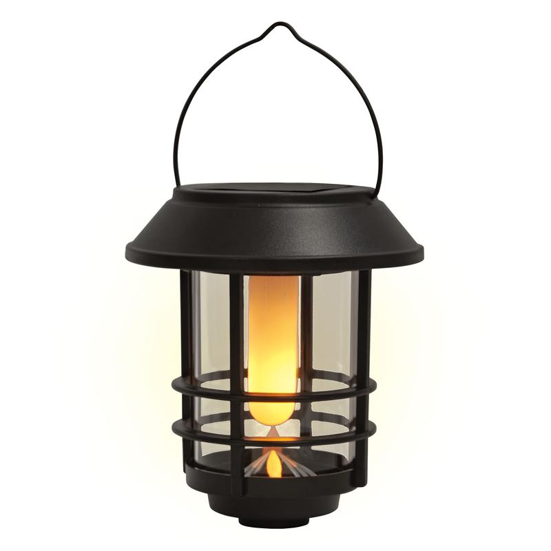 Светильник Горящий фонарь USL-S-281/PT170 FIERY LANTERN IP44 садовый на солнечн. батарее подвесной 12 светодиодов; эффект горящего пламени Uniel UL-00013539