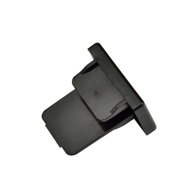 Заглушка UFB-Q121 C21 BLACK 1 POLYBAG торцевая черн. Uniel UL-00001278